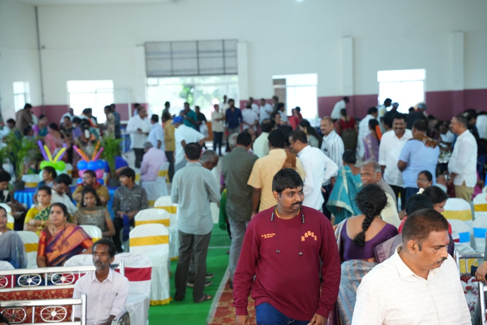 Satya Function Hall interior setup