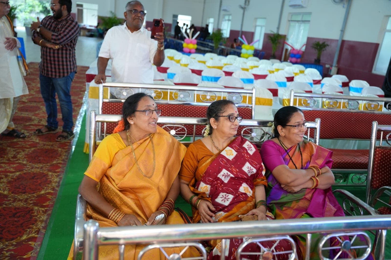 Satya Function Hall interior setup